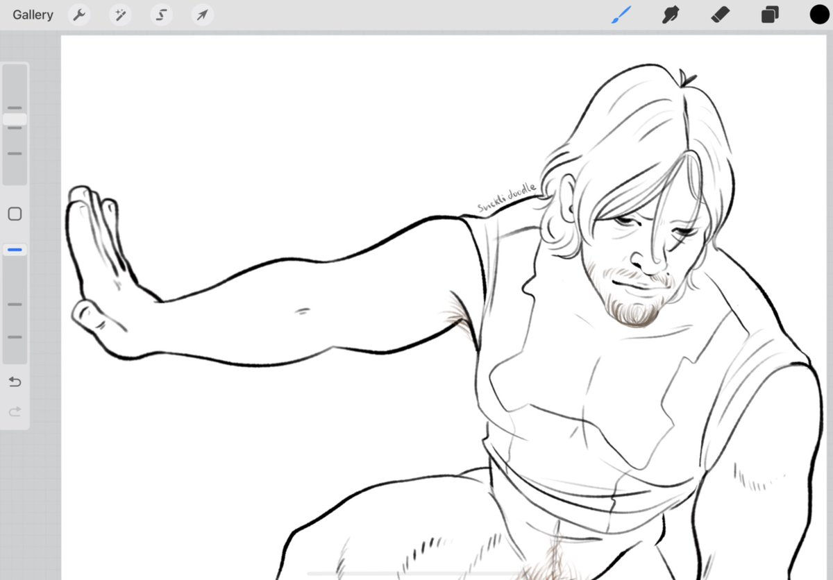 Svickli's tweet image. Don’t zoom the camera👀
#DeathStranding2 #SamPorterBridges #normanreedus #derildickson