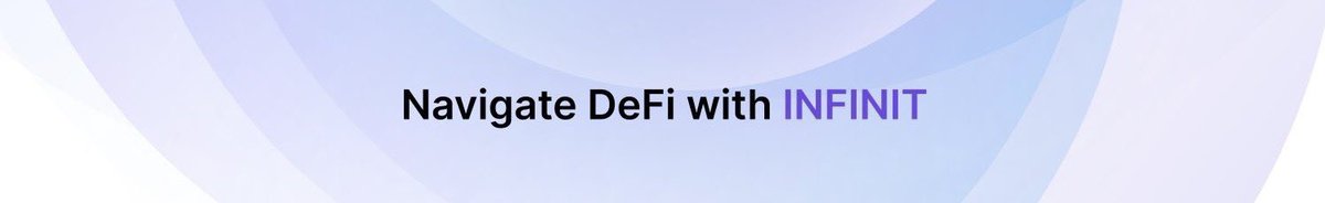 Justfly192's tweet image. Ginfinit guys🥳
The future of Defi is here
@Infinit_Labs is revolutionizing DeFi with automation. One click does it all, and AI agents work for you.
No more hassle, just results!🩶