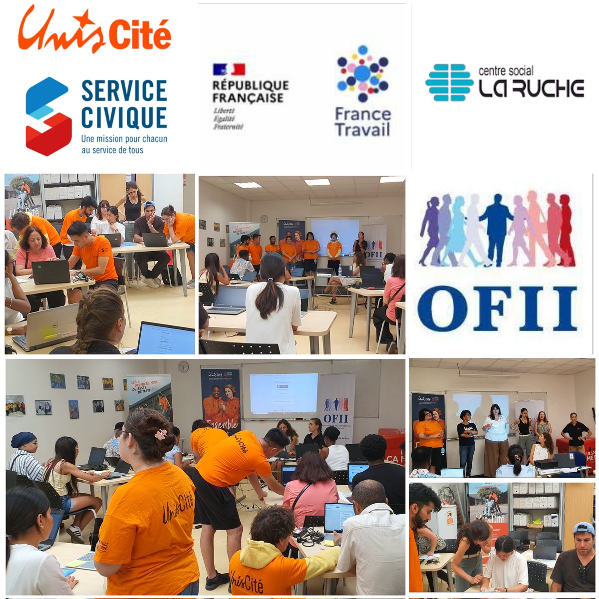 INTÉGRATION PAR L'EMPLOI -
<a href="/FTravail_06/">France Travail Dépt. 06</a>, <a href="/lasemeusenice/">La Semeuse</a> à <a href="/uniscite06/">Unis Cité Nice</a> pour valoriser avec <a href="/OFII_Nice/">OFII NICE</a> les <a href="/ServiceCivique/">Service Civique</a> aidant les signataires du CIR à s'inscrire à <a href="/FTravail/">FranceTravail</a> qui s'engage à former à l'utilisation de ses nvx outils dont l'appli mobile "travailler en 🇨🇵"<a href="/prefet06/">Préfet des Alpes-Maritimes🇫🇷</a>