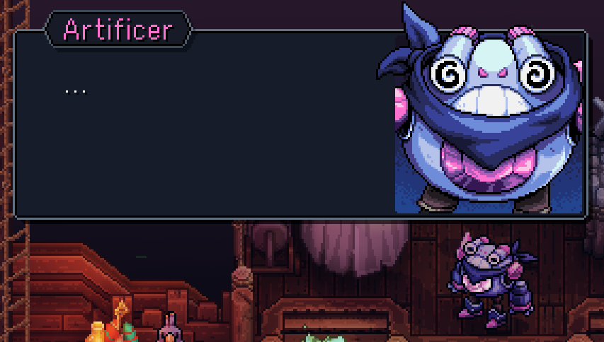 NoodleNiiue's tweet image. Empecé el DLC de Sea of Stars (quiero que sepan que soy este)