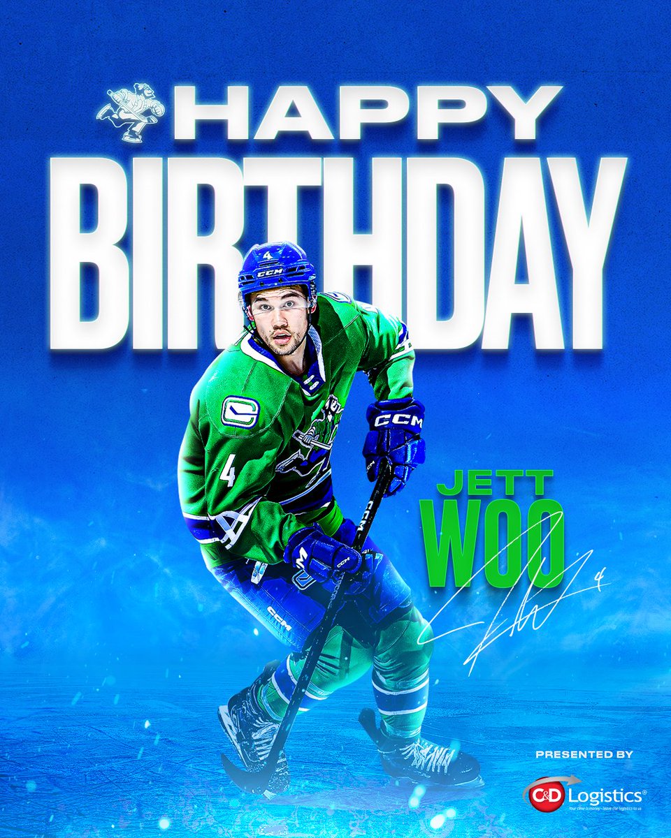 Happy Birthday Jett! 🎉

Wishing defenceman Jett Woo a very happy 25th birthday today! 

#ProudlyAbbotsford | #cdlogisticsca