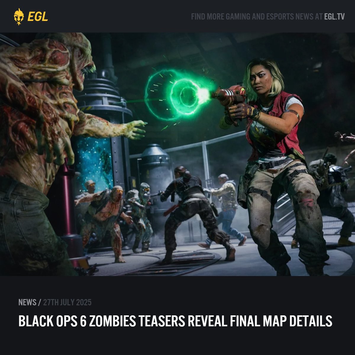 EGL's tweet image. Black Ops 6 just teased it's final zombies map, arriving in Season 5! 🧟
Here's what we've spotted so far:
📰 egl.tv/articles/black…