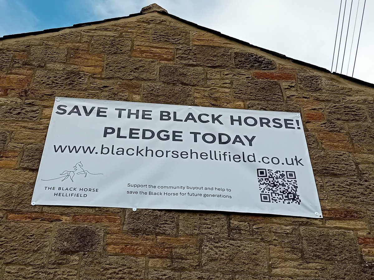 ltcravenherald's tweet image. The race is on to save Hellifield&apos;s only pub.#Hellifield #communityPub