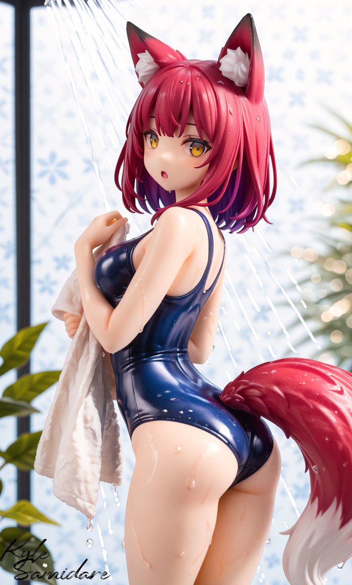 KyleSamidare's tweet image. 【天国のシャワー】狐珀