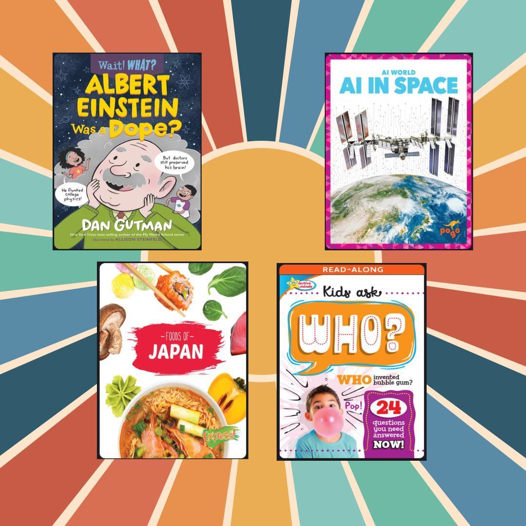 SRCHuskyLibrary's tweet image. ๐ง ๐ Curious minds, this oneโs for you! From Einstein facts to space tech, Japanese food, and quirky questions like โWho invented bubble gum?โ. Explore it all on Sora Sweet Reads! ๐ Email for your login! #SoraSweetReads #SRCReads #FunFacts #CuriousKids
bit.ly/45r1trH
