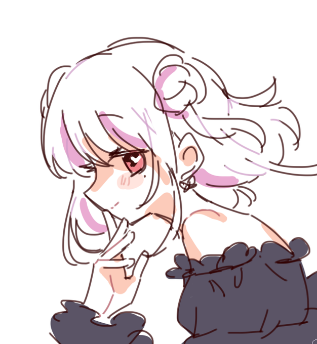 すけぶのラフです 