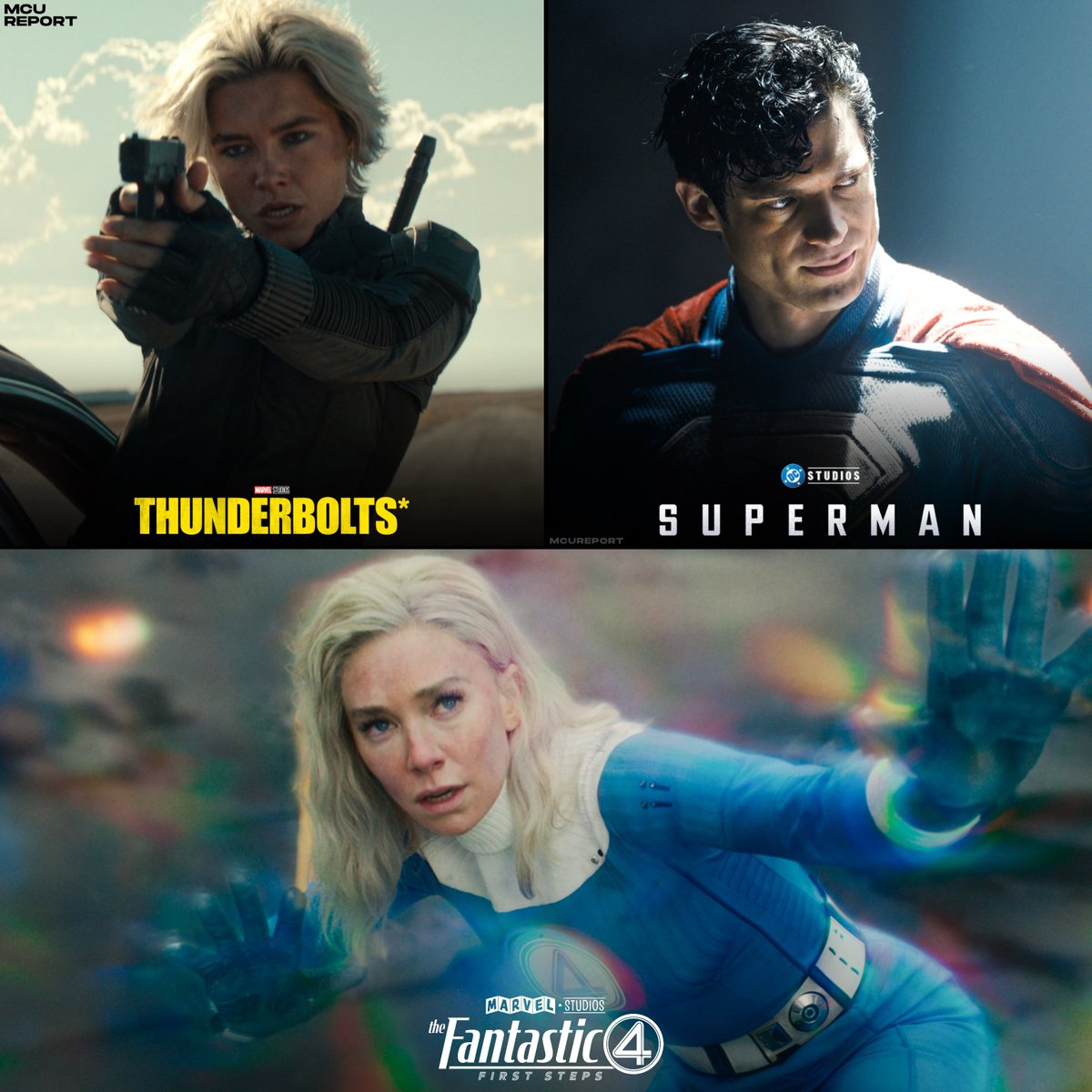 MCUReport's tweet image. Comic book movies are on a legendary run. #FantasticFour