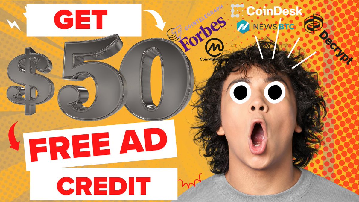 _Aquads_'s tweet image. We now have paid advertising across 1500+ platforms with our partners
@coinboundio @mintfunnel
☑️Load Wallet
☑️Set Ad Campaign
☑️Run it and Get seen
Get your free $50 ad credit only available through Aquads.
aquads.xyz/crypto-ads