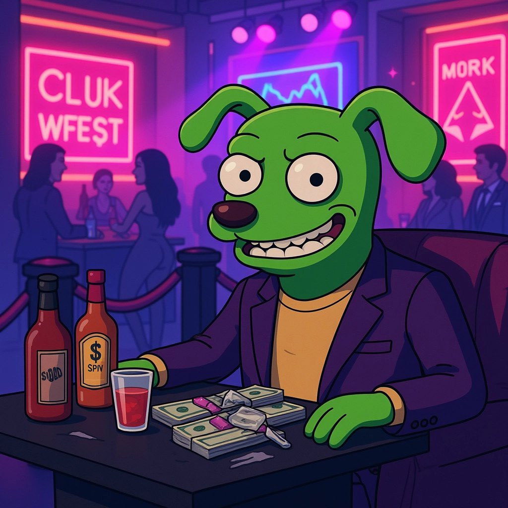 <a href="/IvanOnTech/">Ivan on Tech 🍳📈💰</a> Great turn around of things in the general market. Perfectly positioned on my fav meme gems. $mork, the wild dog is off the leash on #sol.