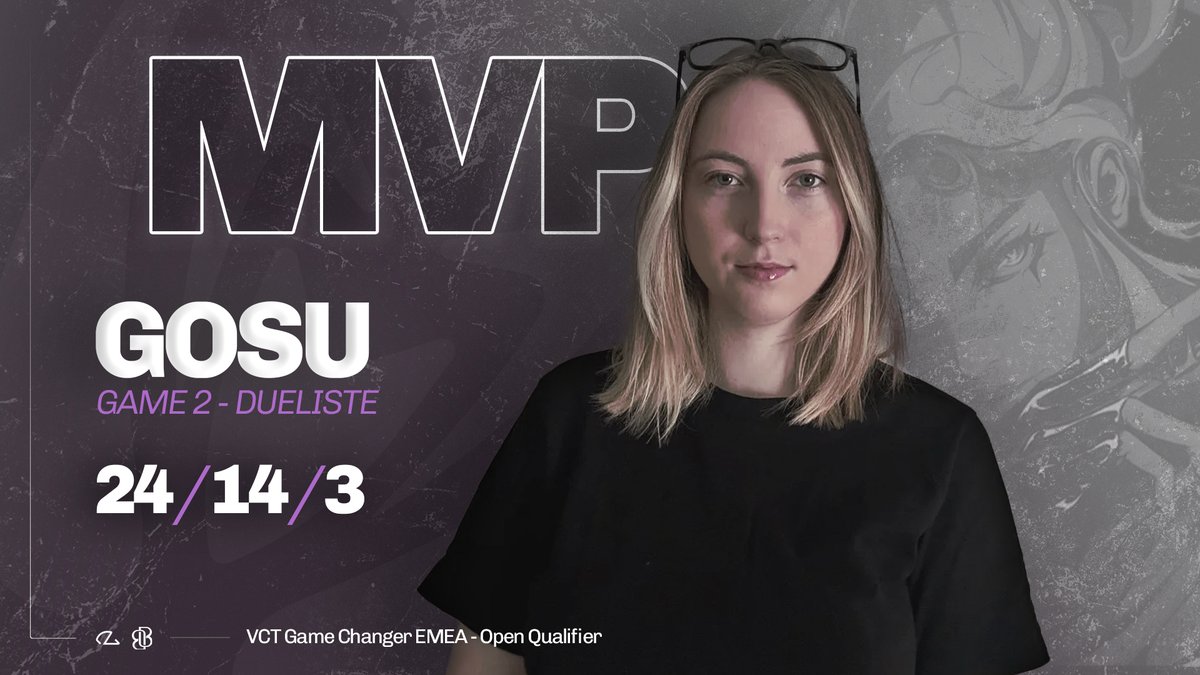 Première MVP de la soirée, deuxième MVP du week-end : c'est bel et bien @gosuuu__ !