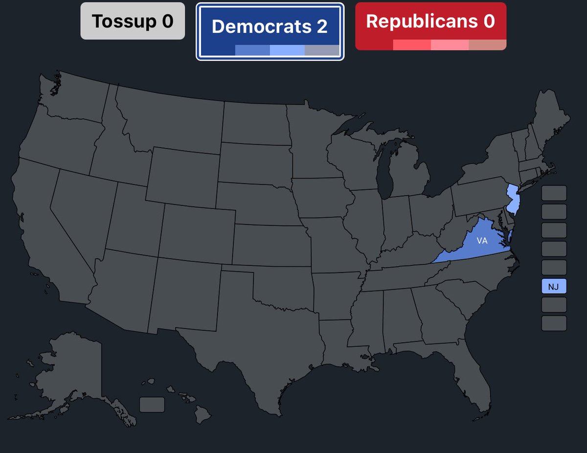 JHawleyStan's tweet image. Ok, I had to make some assumptions on redistricting and I changed some predictions over the last few days, but here is my current prediction for 2025-26: