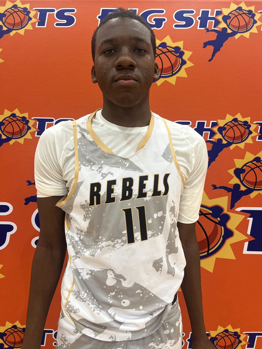 #BIGSHOTS #SummerNationals

17U SLAM Semi-Finals

B Elite Select 51
Faron Friend 16

DE Runnin’ Rebels
Eli Farrington 13