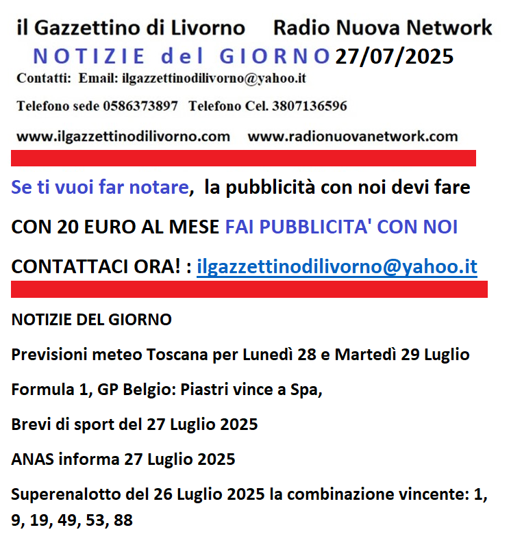 gazzettino livorno (@gazzettinol) on Twitter photo 