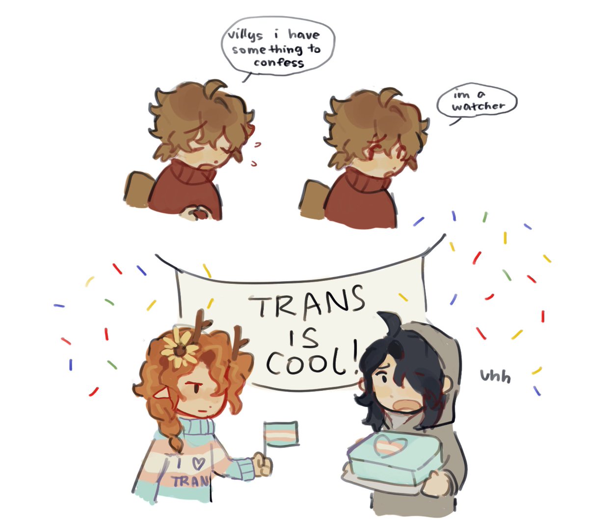 oreycomet's tweet image. why did i draw this #grianfanart #mcytfanart