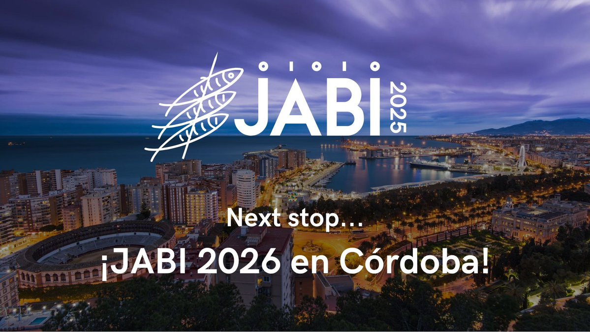 jdieramon's tweet image. Recomiendo seguir a @jabi_conference para estar al tanto de las próximas Jornadas Andaluzas de Bioinformática, que se celebrarán en Córdoba.
¡No te lo pierdas!