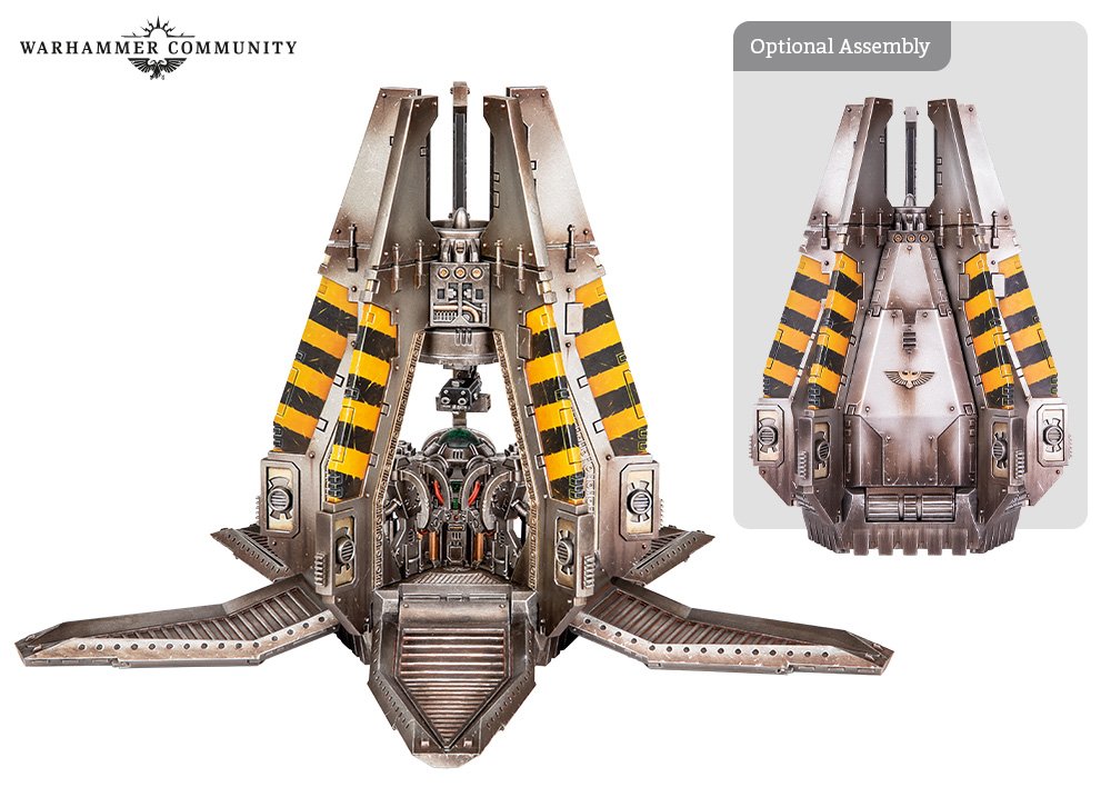 Zedait's tweet image. They really just brought back the OG dropod for Heresy lmao