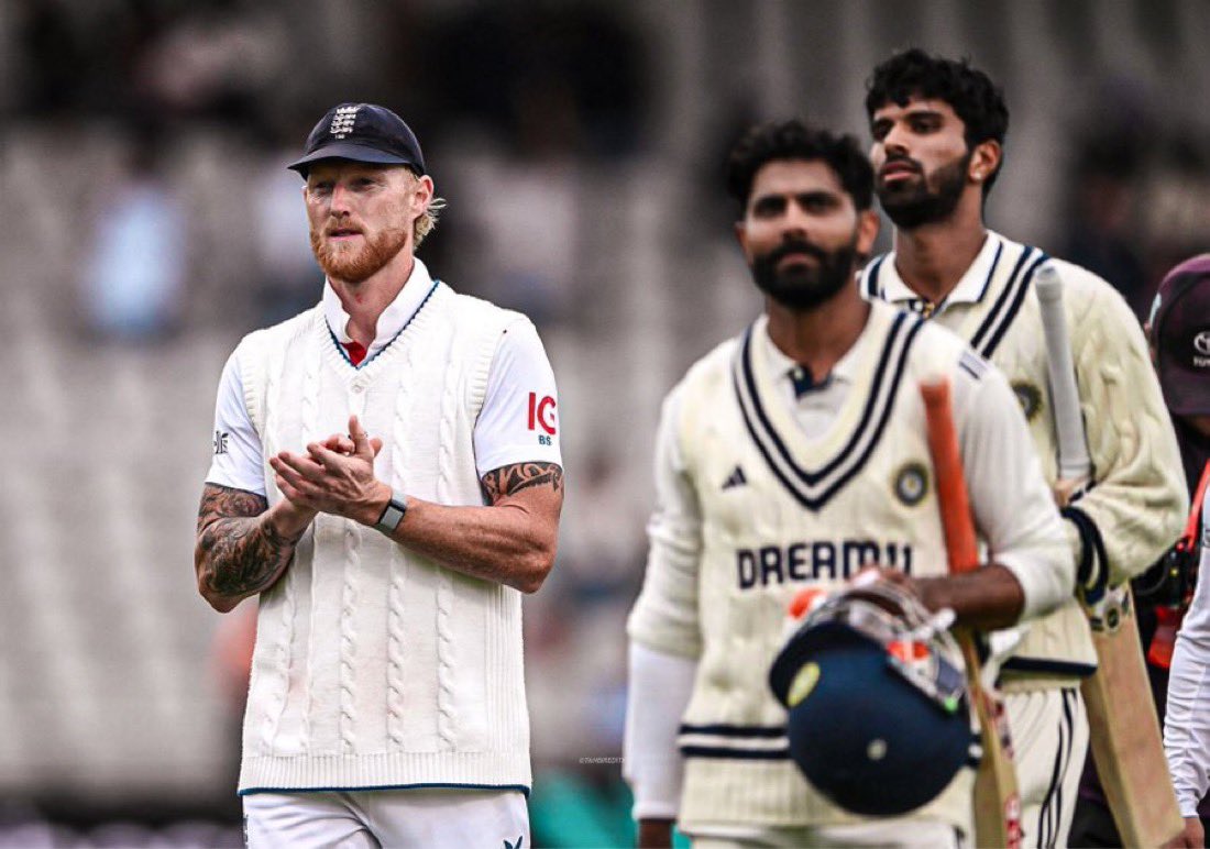HashTagCricket's tweet image. England Cricket have an “honours board” for centurions at their most iconic stadium but they expect Indian cricketers to forget about their hundreds, shake hands and just walk away.
Ben Stokes and his boys just displayed Pro Max level of HYPOCRISY 👎