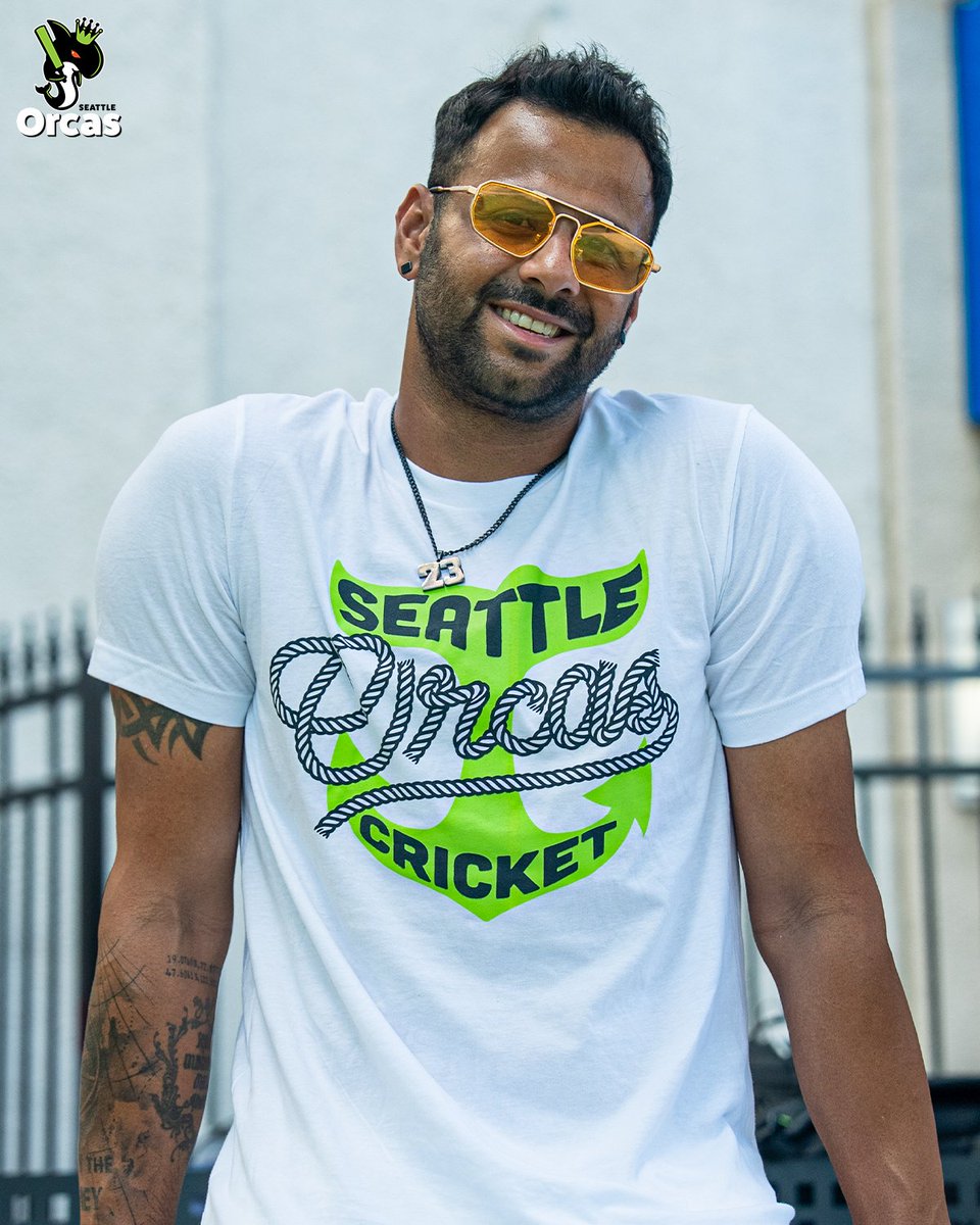 MLCSeattleOrcas's tweet image. Vibe with #AmericasFavoriteCricketTeam in style 💚

Head to the link 👉 shop.seattleorcas.com/collections/un…

#SeattleOrcas #SujitNayak