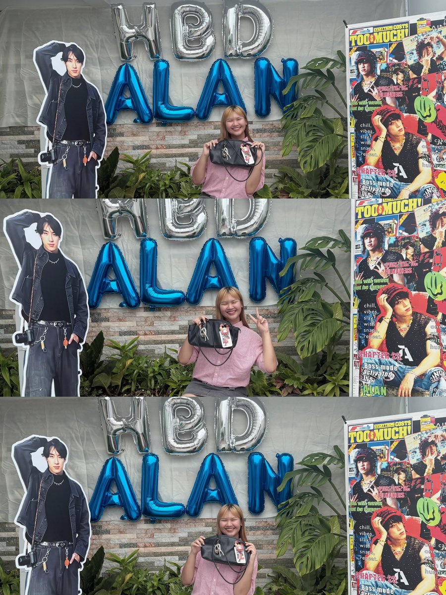 Mmapsdddddddd's tweet image. เป็นงานที่อบอุ่นมากๆนี่ได้ไปเป็นปีแรกดีใจที่ได้เจอคุณแม่พี่นิ้งน้องหนมและแฟนคลับพี่อลันทุกคนเลยฮะ พี่ๆอลันแลนด์น่ารักกับนี่ตั้งแต่วันที่ทักไปถามเรื่องโปรเจคจนถึงวันงาน กอว.ก็สวยน่ารักทุกชิ้นเลยขอบคุณคุณแม่ที่จับได้ชื่อหนู😭♥️ 

#snaptoseeALAN23rd
#ALANpasawee