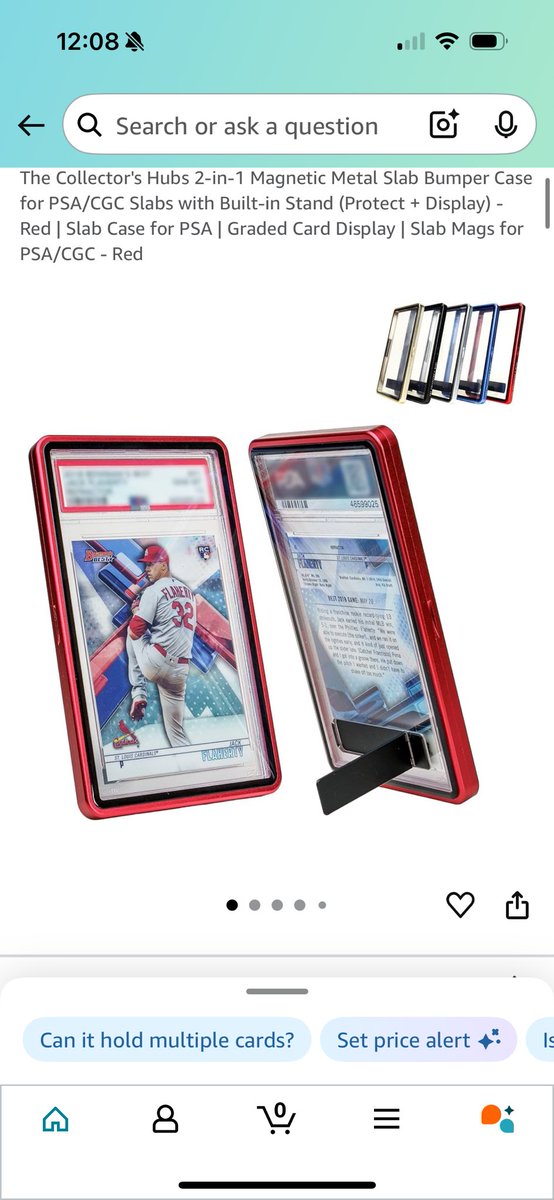 JKobs38's tweet image. Slab cases that hold 55 and or 75 pts … anyone? Thanks was looking at this guy but assuming only 35pt