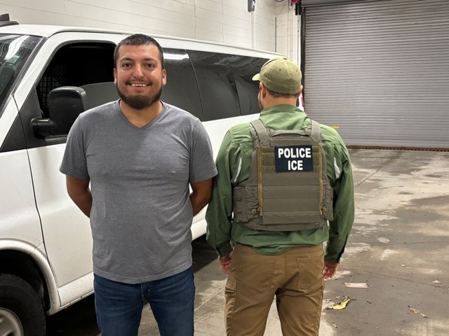 EROSaintPaul's tweet image. ICE St. Paul arrested Jonathan De Jesus Vazquez Carillo, 33, a Mexican citizen with a criminal conviction for assault. He was taken into custody during targeted enforcement.