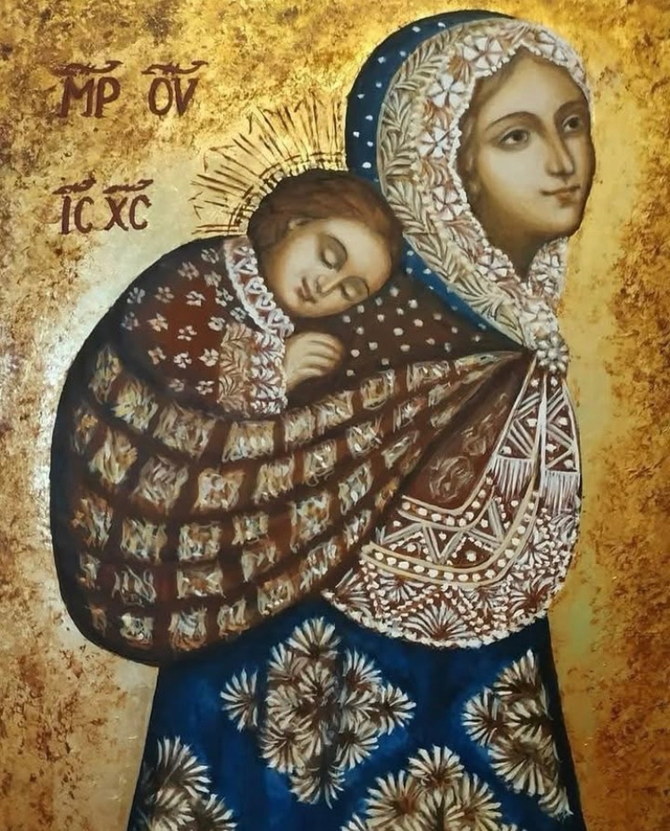 RxOnlyFL's tweet image. “The Lullaby of the Mother of God” is a very rare and wonderful icon of the Mother of God. This icon helps babies and mothers to sleep well, calms and brings peace to the soul, protects from diseases and helps with existing illnesses.
This icon depicts the Mother of God carrying…