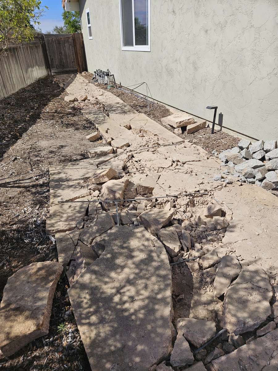 Derpology's tweet image. Got quotes for concrete demo... labor being 2-3x my &quot;hourly wage&quot; as a PhD/Professor...
Since the NIH NCI funding level is now so low... seems like a better use of my weekend to demo concrete than write grant applications to cure cancer... Great job, America!
#braindraineconomy