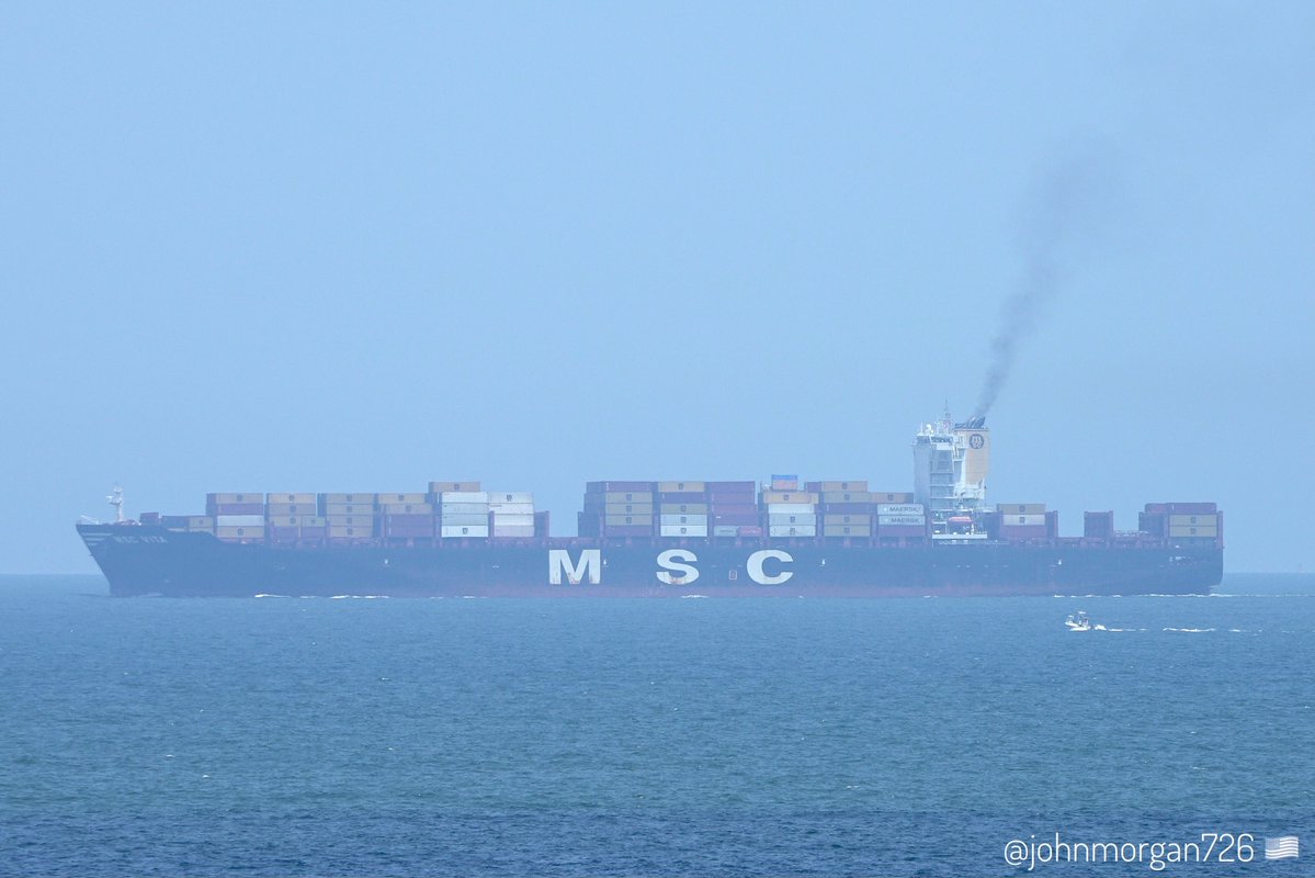 johnmorgan726's tweet image. The MSC VITA, IMO:9702089 en route to Norfolk, Virginia, flying the flag of Portugal 🇵🇹. #ShipsInPics #ContainerShip #MSCVita