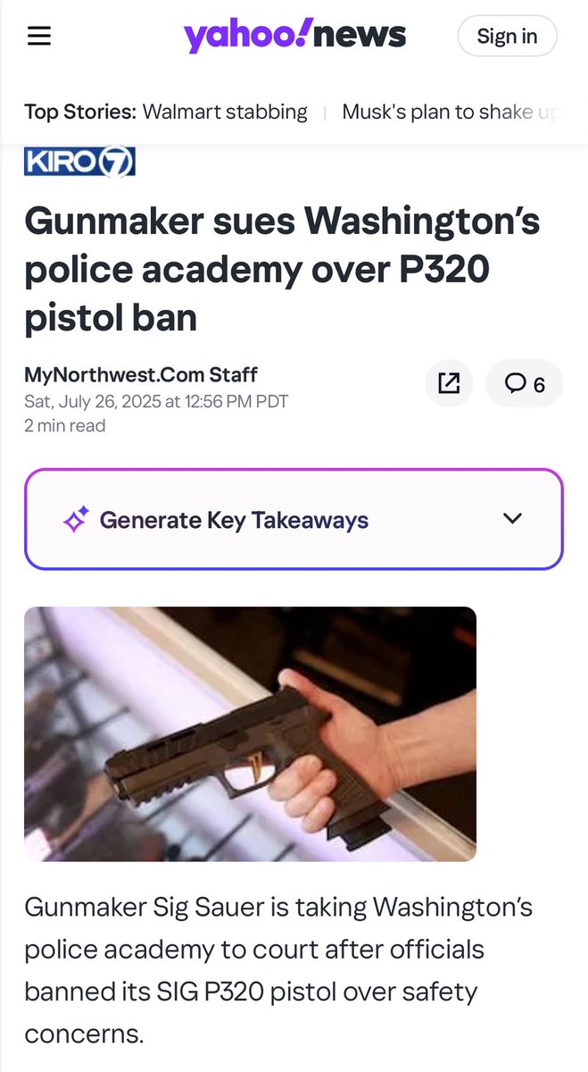 Range395's tweet image. It just won’t end. @sigsauerinc is putting on a clinic for how to NOT handle PR correctly. Problem with your product, so you sue your customer for noticing? It just keeps getting worse for Sig
#sigsauer #P320