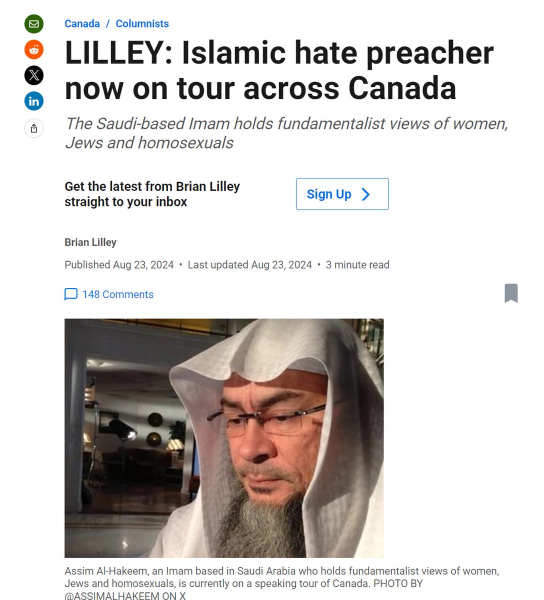 Tablesalt13's tweet image. Canada approves of this guy
...but Sean Feucht wants to sing at a Catholic church, Canada sends 11 cops?
The targeted repression of Christians in Canada could not be more clear.
(and im saying this as an agnostic)
