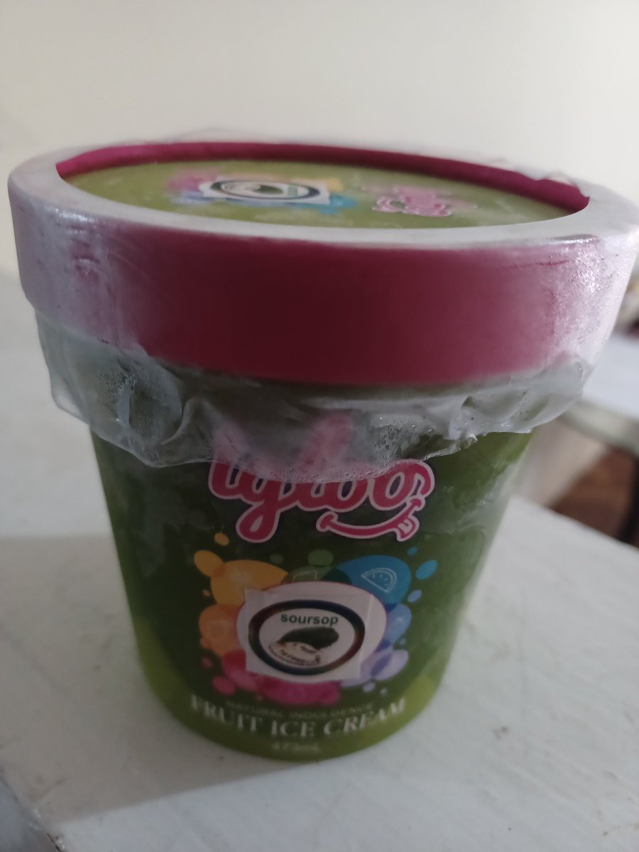 SharminiRamper1's tweet image. Guyanese soursop ice cream.