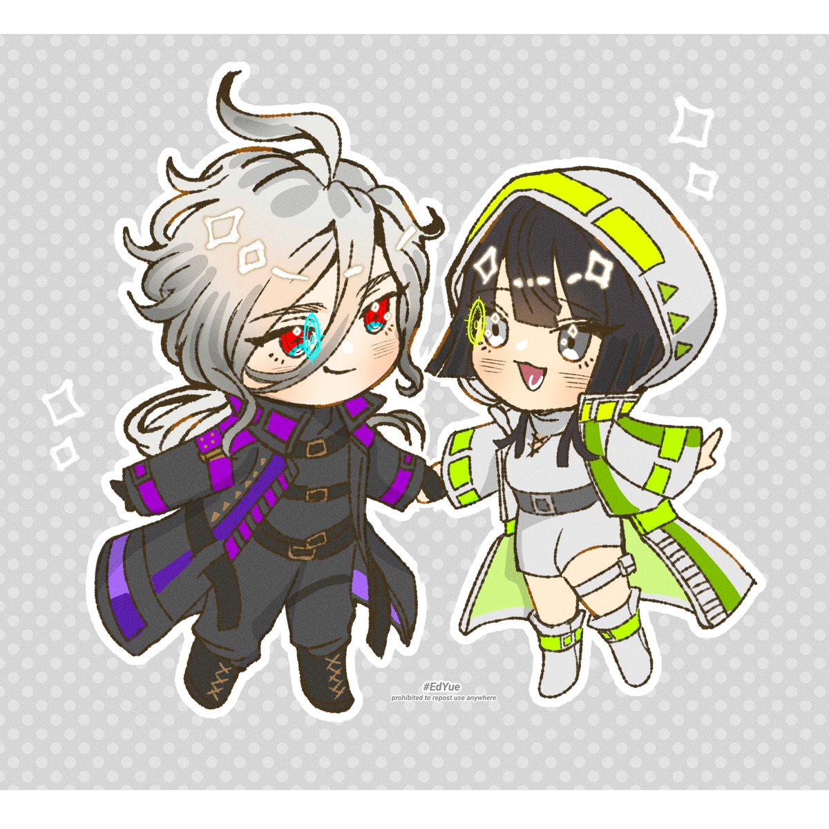 _Gankutsuo_077's tweet image. [🌹×☕] | #EdYue | Modern AU (2)🖤 ]
♥♥♥
With you , It&apos;s time to take flight ✨
♥♥♥
A chibi EdYue AU ver inspired from the CBC Dantes outfit ~! ✨ 
[ 🎨 : _YUEdono_ ]
[ #yumetwt #yumeshiptwt #yume #fgooc #FGO夢 ]