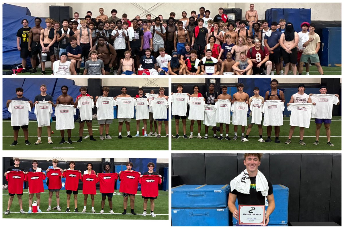 PCnowisthetime's tweet image. Byron Nelson just wrapped up a summer of hard work and dedication! 💪🔥 Proud of their belief, leadership, attitude, consistency, effort, and desire!
The High Intensity 🏈 brought the fire all summer and set the tone for fall!
The Advanced group was focused, driven, and built…