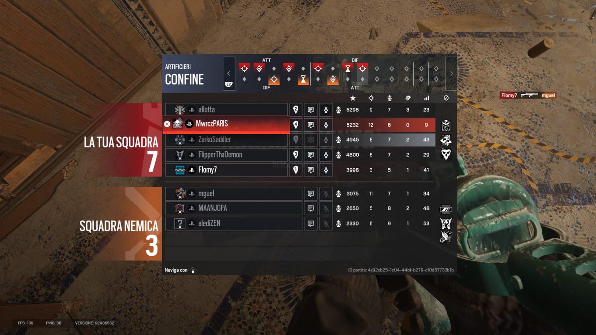 Virifly (@viriflyasg) on Twitter photo MATCH DAY
Virifly Asgorn ๐ Team Aku Aku
๐ ESL Challenge Division
๐๏ธ | 27/07/2025
โฐ | 16:00
โ๏ธ | Bo5 ( Club - Kafe - Consulate - Border - Labs )
โ
WIN TOURNAMENT
LINE UP :
<a href="/Elijaah10/">Elijaa27 (BOOST ACCOUNT)</a>
<a href="/AntooWRLD_/">FIomyASG</a>
<a href="/27Mwrcz/">Mwrcz</a>
<a href="/Zarkoo/">Zarko (Boost Account)</a>
<a href="/xLupin7/">LupinQA</a> ๐
<a href="/FlipperThaDemon/">FlipperThaDemon</a> ๐
๐
MVP : <a href="/27Mwrcz/">Mwrcz</a> MATCH DAY
Virifly Asgorn ๐ Team Aku Aku
๐ ESL Challenge Division
๐๏ธ | 27/07/2025
โฐ | 16:00
โ๏ธ | Bo5 ( Club - Kafe - Consulate - Border - Labs )
โ
WIN TOURNAMENT
LINE UP :
<a href="/Elijaah10/">Elijaa27 (BOOST ACCOUNT)</a>
<a href="/AntooWRLD_/">FIomyASG</a>
<a href="/27Mwrcz/">Mwrcz</a>
<a href="/Zarkoo/">Zarko (Boost Account)</a>
<a href="/xLupin7/">LupinQA</a> ๐
<a href="/FlipperThaDemon/">FlipperThaDemon</a> ๐
๐
MVP : <a href="/27Mwrcz/">Mwrcz</a>