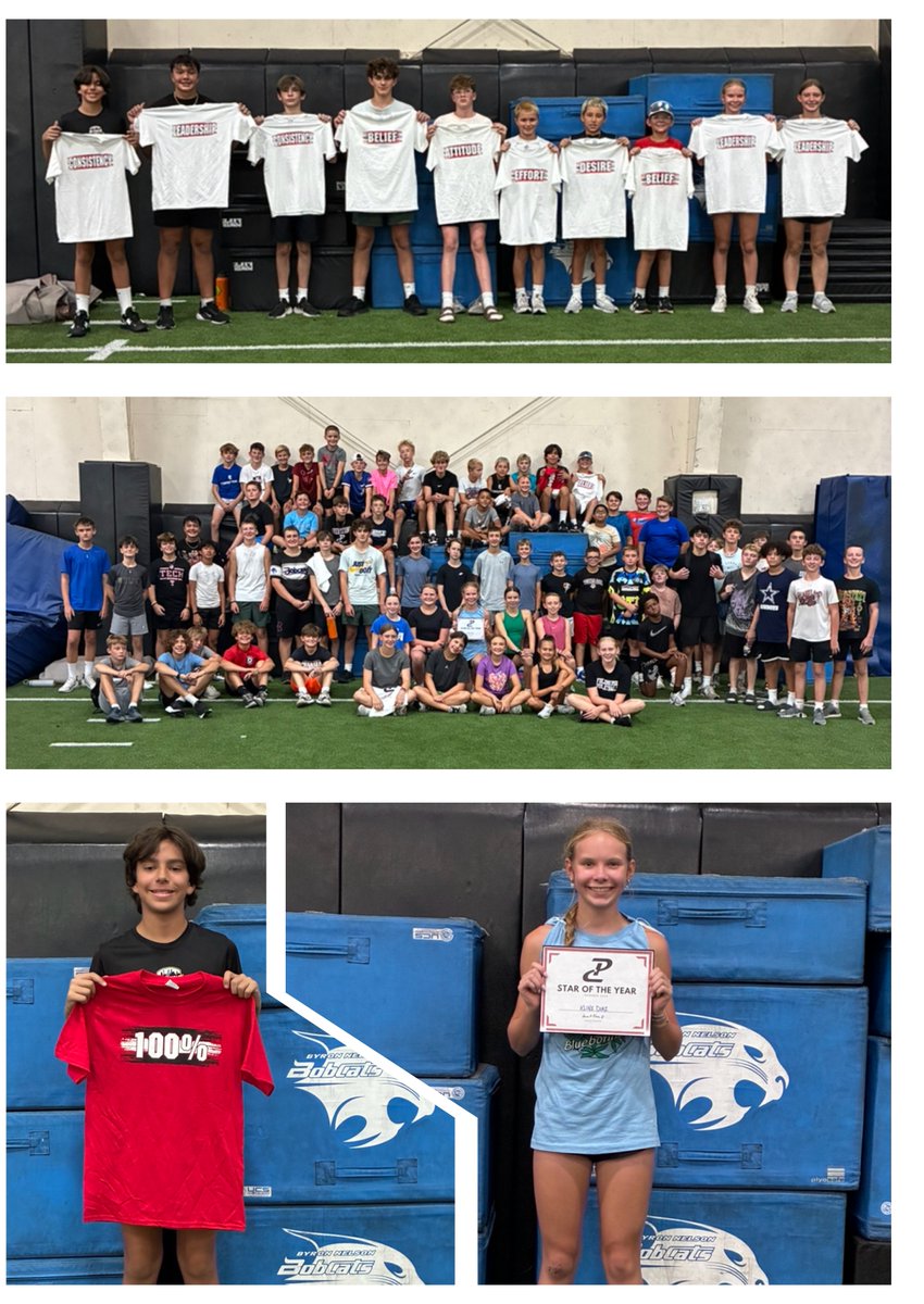 PCnowisthetime's tweet image. Byron Nelson just wrapped up a summer of hard work and dedication! 💪🔥 Proud of their belief, leadership, attitude, consistency, effort, and desire!
The High Intensity 🏈 brought the fire all summer and set the tone for fall!
The Advanced group was focused, driven, and built…