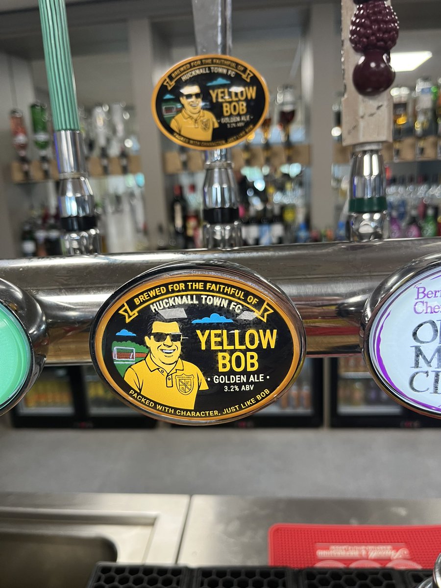 Nottsclassics's tweet image. We even have our own beer now . If you ever get chance to visit the Rm stadium definitely give it a try it’s a decent pint . 
@utdcos @andrewBEVO76 @HucknallTownFc 
@EmmaGroundGuide @JoeSkelton10 
 #nonleaguebeers #yellows