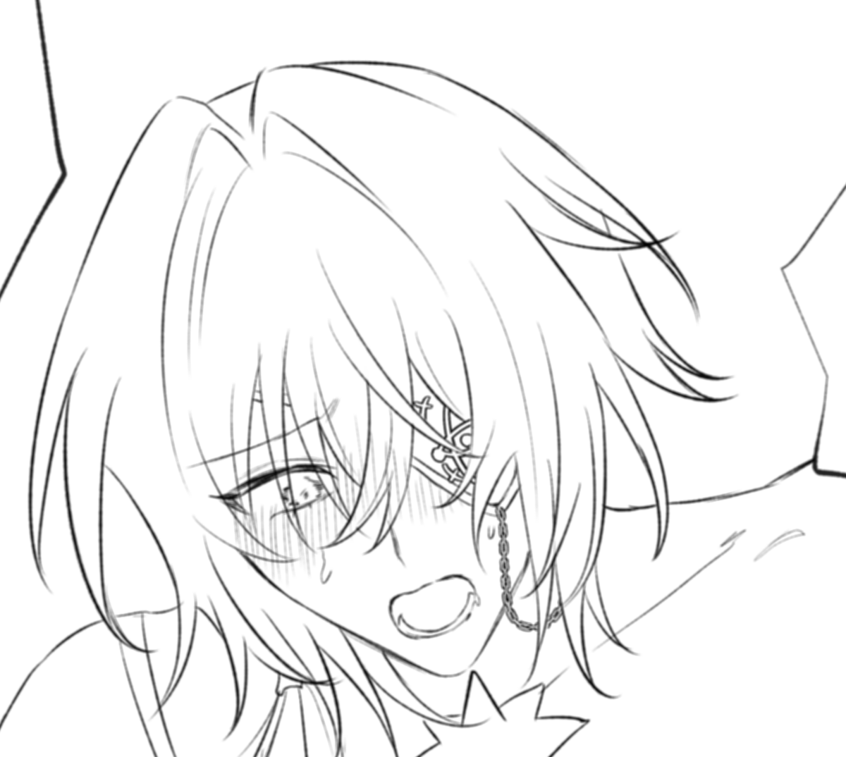 Ridgely_'s tweet image. 良い顔描けてる☀️🌿wip