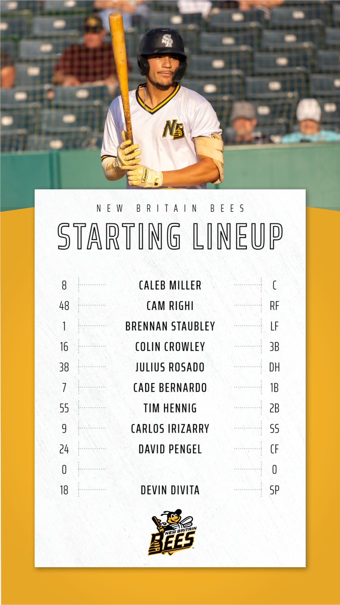 NewBritainBees's tweet image. Sunday Funday 9⃣!