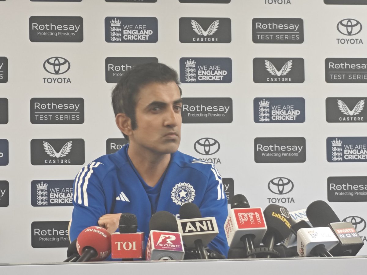 Gautam Gambhir PC:

Both the partnerships: I don't remember any history. The boys are creating their own history. Like how many people wrote us off, for them this draw was the message.

I don't believe in the word transition. This is the Indian team. I don't use the word