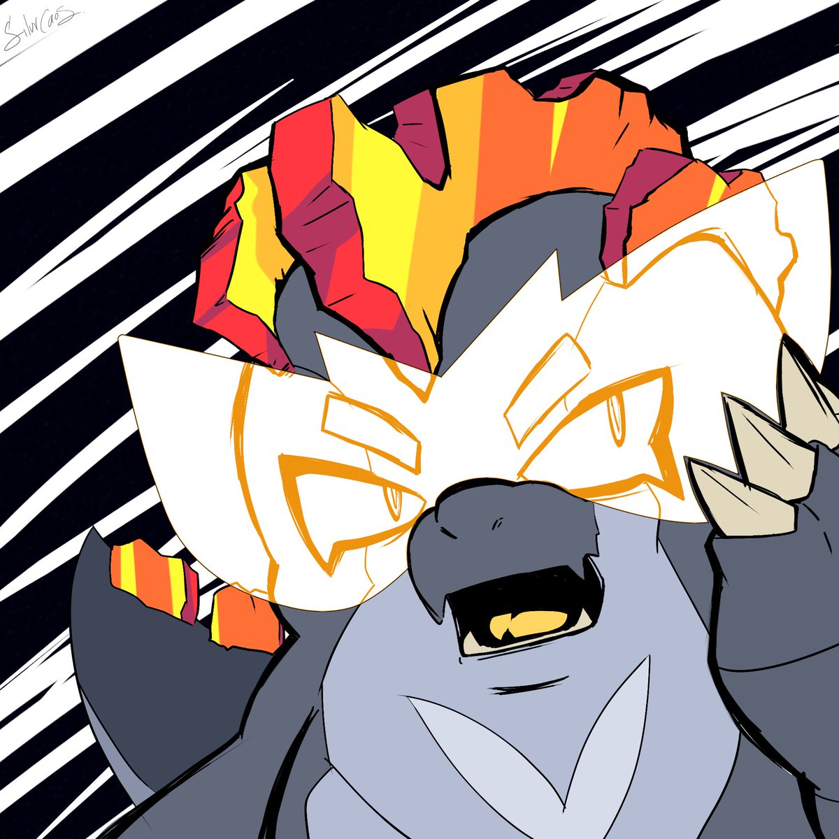 SilvrCaos's tweet image. Buzz busila๐ค
#BrawlStarsArt