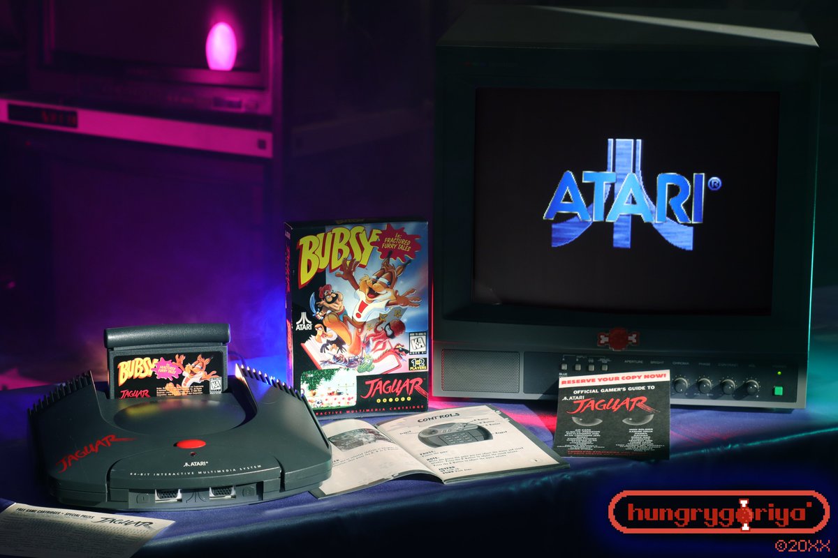 I had the pleasure of unboxing a sealed copy of Bubsy on the Atari Jaguar. twitch.tv/videos/2521561…