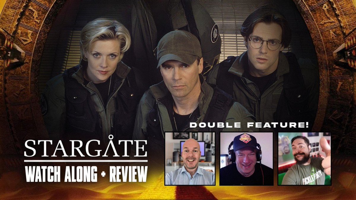 Jon Youlden (@gallifrey11) on Twitter photo Join us tonight at 8.30pm (UK) & 12.30pm (PST) for our Stargate SG1 - Season 2 Episodes 7 & 8 Live Watch Along!
<a href="/BeXDota/">Brian @ Legend 🈁</a> <a href="/PopcastGuys/">The Popcast Brothers</a> <a href="/SensetheSphere/">The Sense Sphere</a>
#Stargate #StargateSG1 #Stargateatlantis #Stargateuniverse
We will be streaming the episodes live in our discord at the link Join us tonight at 8.30pm (UK) & 12.30pm (PST) for our Stargate SG1 - Season 2 Episodes 7 & 8 Live Watch Along!
<a href="/BeXDota/">Brian @ Legend 🈁</a> <a href="/PopcastGuys/">The Popcast Brothers</a> <a href="/SensetheSphere/">The Sense Sphere</a>
#Stargate #StargateSG1 #Stargateatlantis #Stargateuniverse
We will be streaming the episodes live in our discord at the link