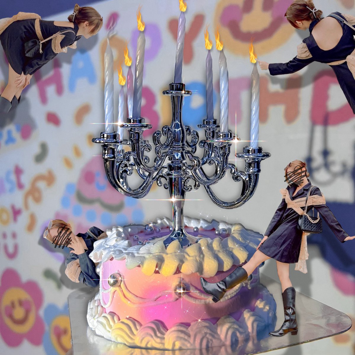 nichaxox's tweet image. I own this day 2807 . 🎂✨
