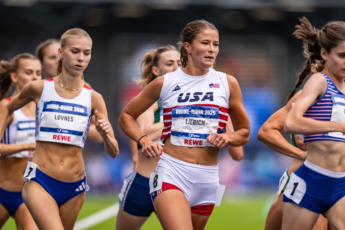 UWTrack's tweet image. In a tactical final with a sprint finish early this morning in Germany, Amina Maatoug finished sixth and Maggie Liebich placed ninth in the 1500m final. 🇳🇱🇺🇸
That wraps up the FISU World University Games for the Huskies!
#GoHuskies
