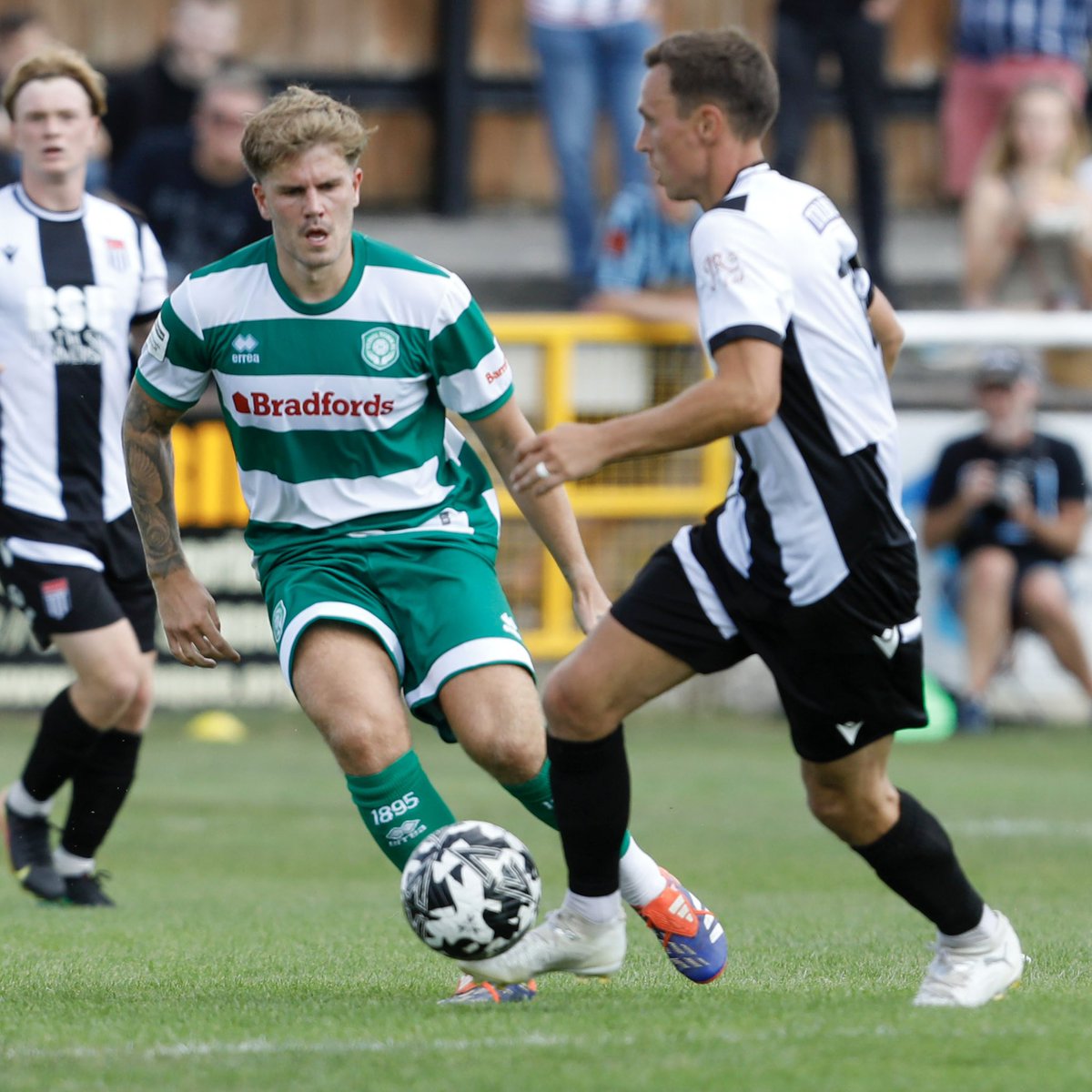YTFC's tweet image. We would like to thank Bath City for their wonderful hospitality for yesterday’s pre-season fixture! 🙌

Everyone at Yeovil Town wishes you the very best for the upcoming season.

#YTFC 💚