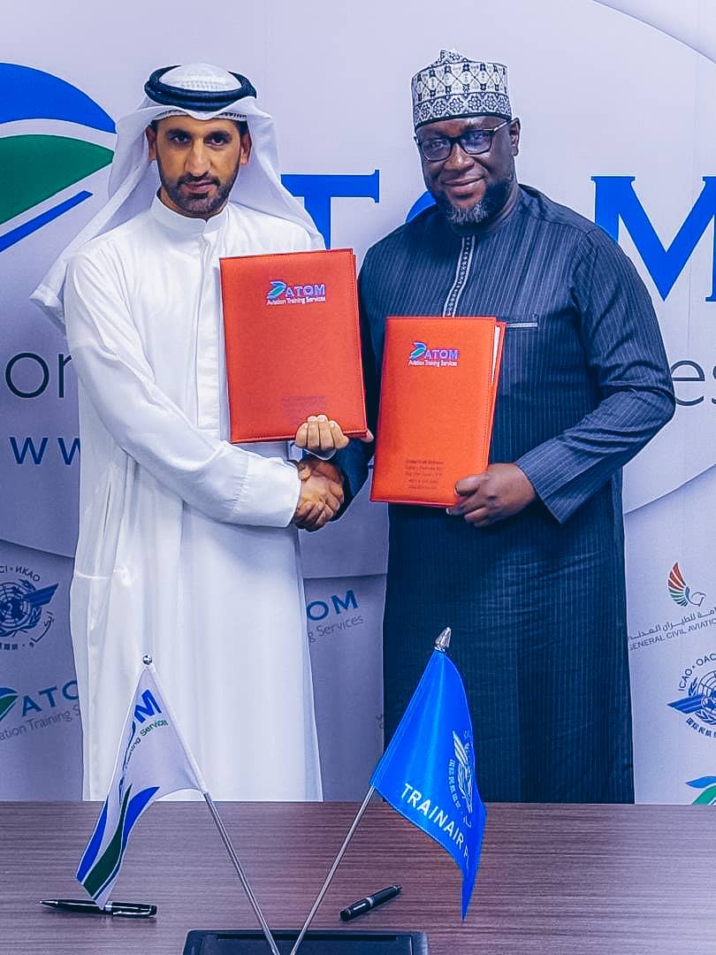 FAAN signs strategic MoU with ATOM training services on human capital development thetravelport.org.ng/faan-signs-str… via @The Travel Port 
<a href="/FAAN_Official/">Federal Airports Authority of Nigeria</a> <a href="/LOSairport/">Lagos Airport</a> <a href="/fmaviationng/">Federal Ministry of Aviation and Aerospace Devt.</a> <a href="/ATOMTraining/">ATOM Training</a> <a href="/AtomTrainingUK/">Atom Training Centre</a>