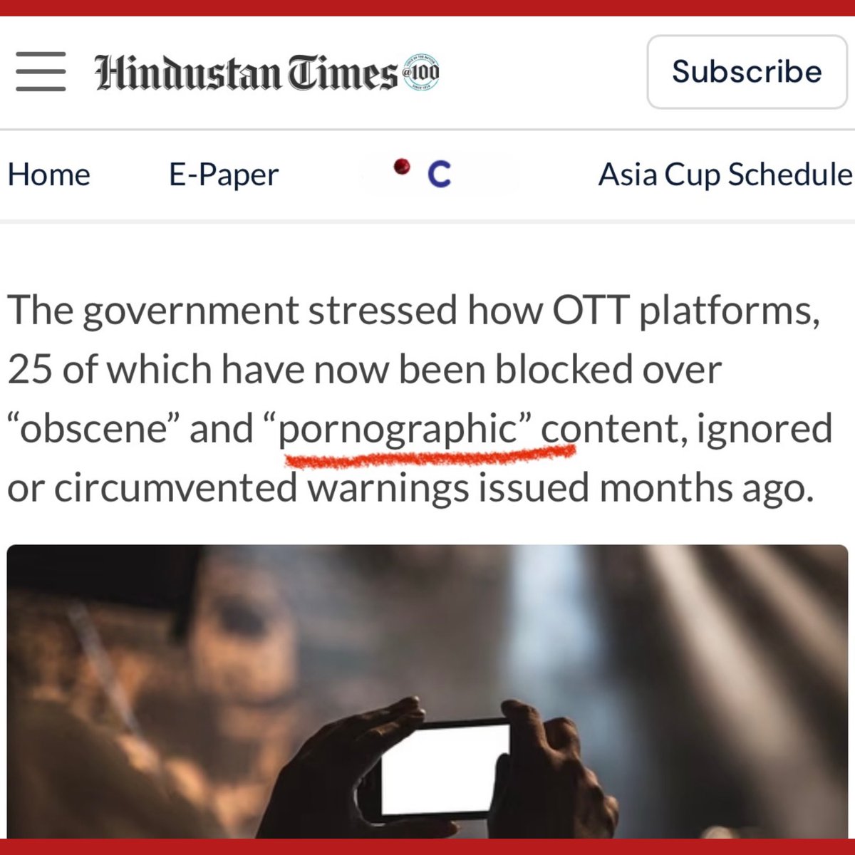 swati_gs's tweet image. What is the real victory in the ban on 25 OTTs?
So right before our eyes, a company named after Lord Balaji - Alt Balaji, later rebranded as Altt - became known for vulgar explicit content. Even showed sexual scenes between a man and her dadi, mother in law, bhabhi and sister.…