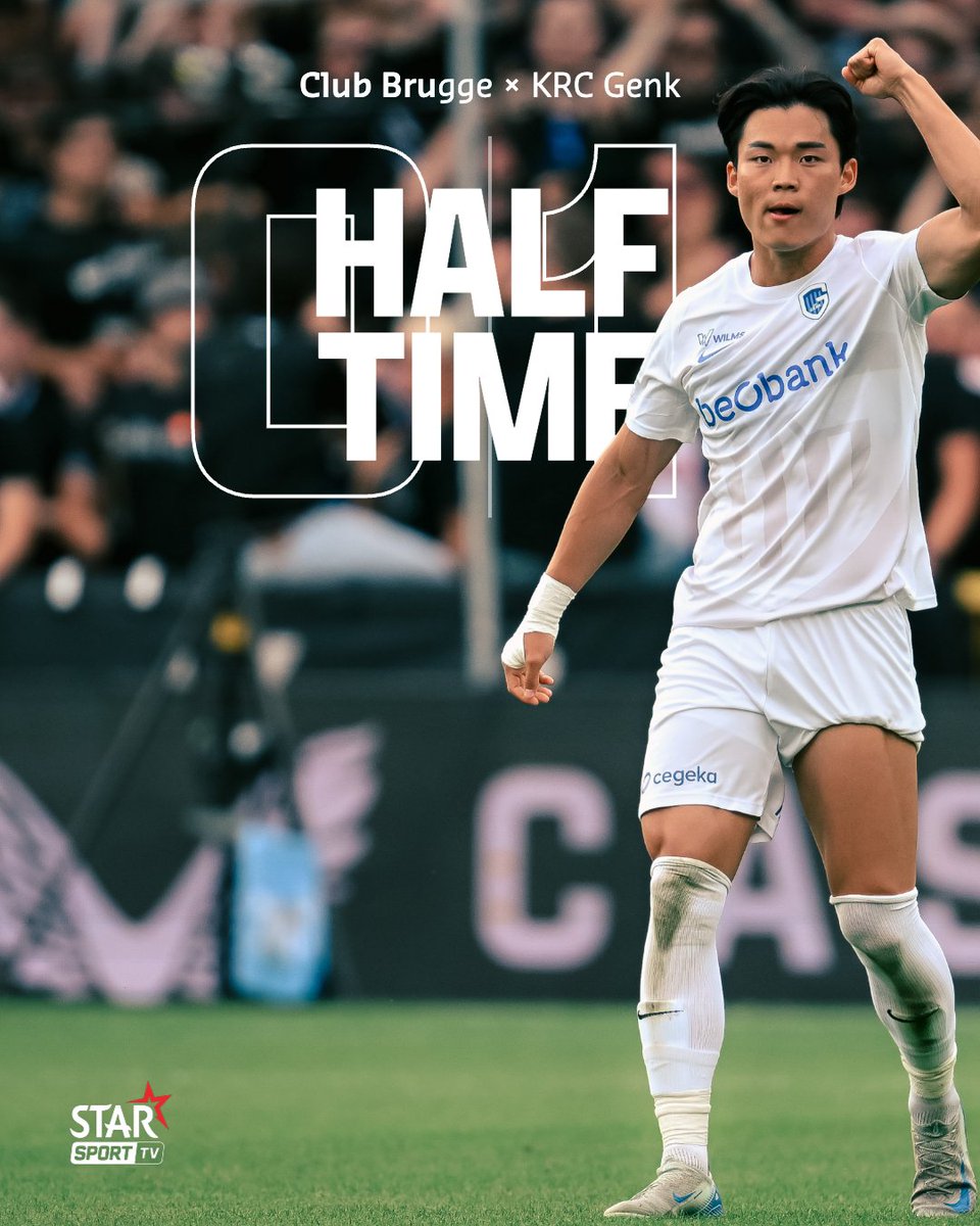 Going into half-time with a lead 🔥 #mijnploeg