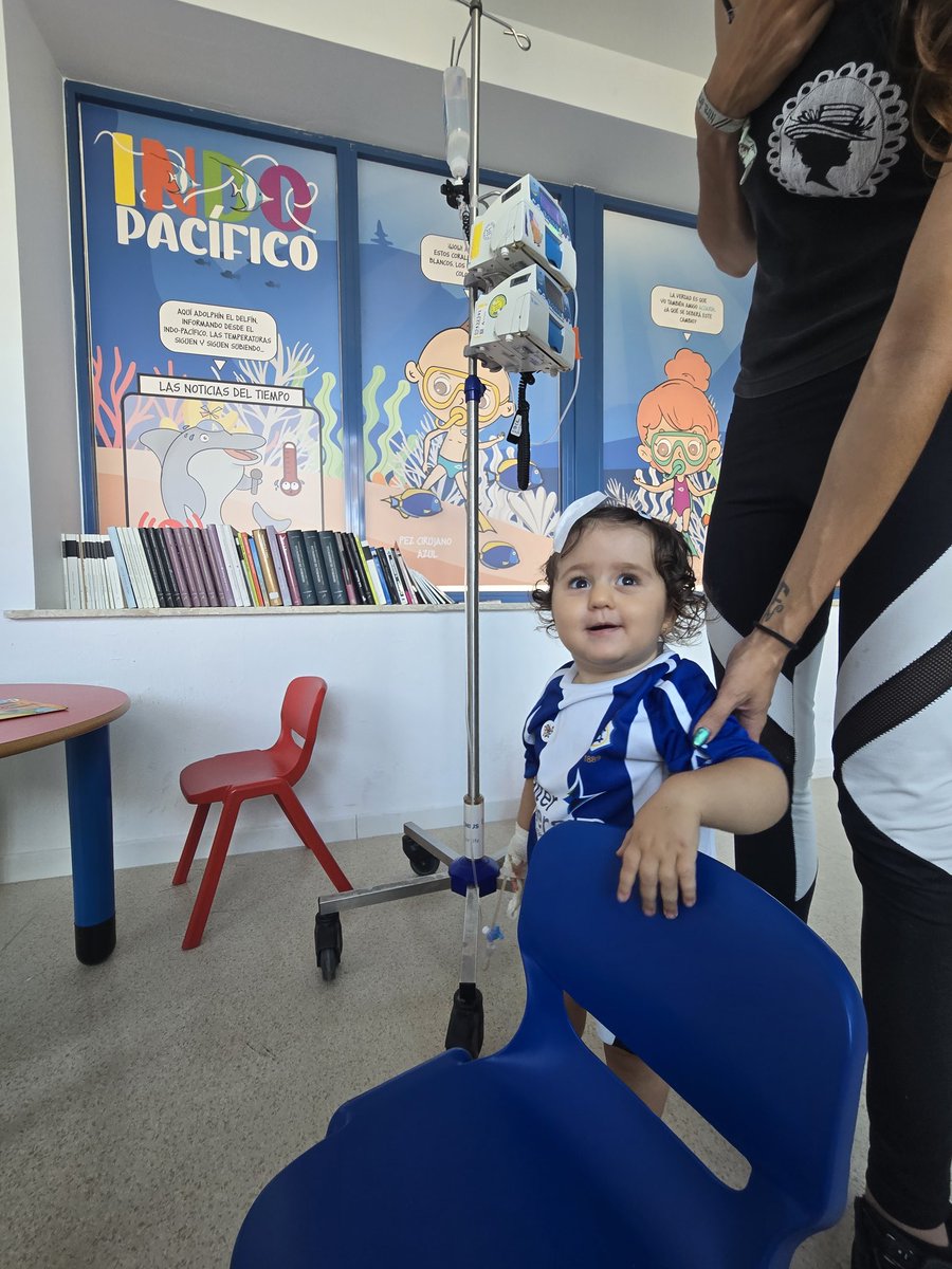 LoMoJe1981 #ModoSegundazoOn2RFEF (@aficiondecana89) on Twitter photo No hay manera más elegante para que mi sobrina se pasee por los pasillos del hospital Virgen del Rocío.
<a href="/recreoficial/">RC Recreativo de Huelva</a>, que tal si le mandamos unos ánimos a esta recreativista que, y no exagero, cuando ve su escudo, le cambia la cara?
Serán posibles esos ánimos?
#Recre No hay manera más elegante para que mi sobrina se pasee por los pasillos del hospital Virgen del Rocío.
<a href="/recreoficial/">RC Recreativo de Huelva</a>, que tal si le mandamos unos ánimos a esta recreativista que, y no exagero, cuando ve su escudo, le cambia la cara?
Serán posibles esos ánimos?
#Recre