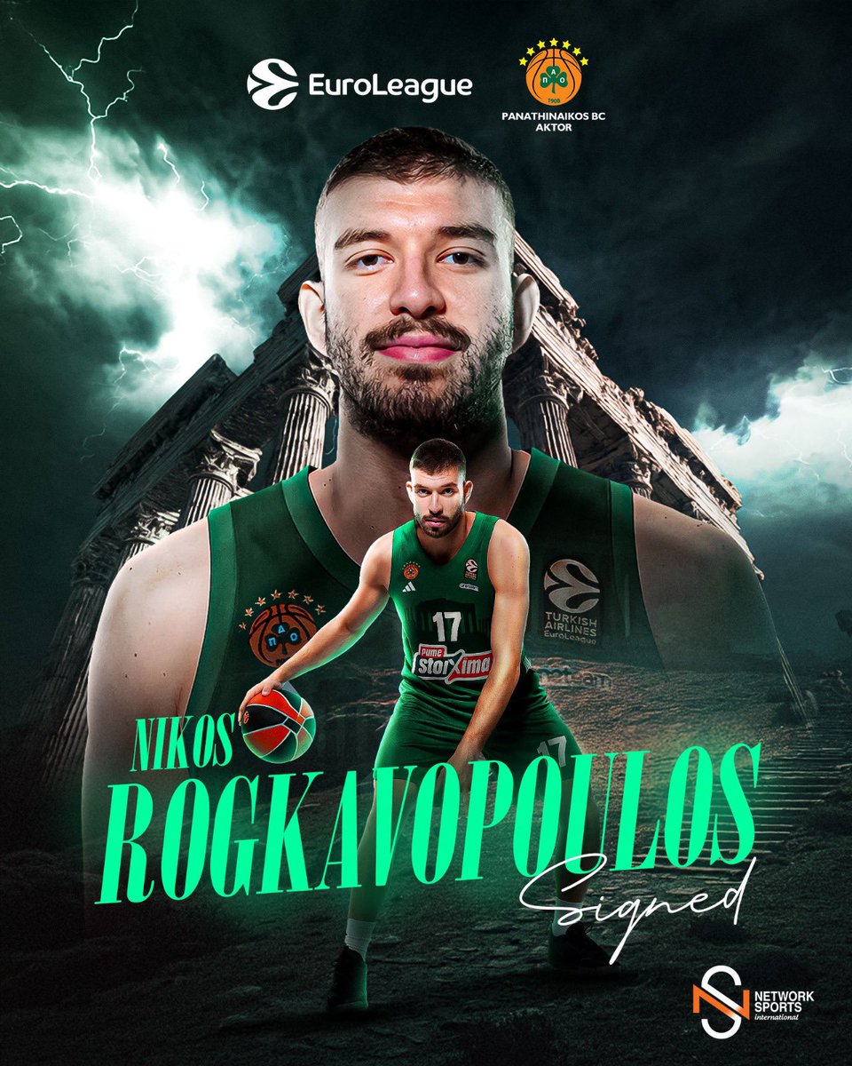 Christoforos Choumas (@chrischoumas) on Twitter photo Well deserved <a href="/RogkavopoulosN/">Rogkavopoulos Nikos</a> !! <a href="/Paobcgr/">Panathinaikos BC</a> <a href="/EuroLeague/">EuroLeague</a>
Proof that when you follow the plan with dedication you will get where you deserve! ALWAYS!
#networksports #homeofchampions Well deserved <a href="/RogkavopoulosN/">Rogkavopoulos Nikos</a> !! <a href="/Paobcgr/">Panathinaikos BC</a> <a href="/EuroLeague/">EuroLeague</a>
Proof that when you follow the plan with dedication you will get where you deserve! ALWAYS!
#networksports #homeofchampions